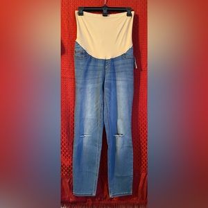 Maternity jeans. Indigo Blue. Size 1X. NWT.